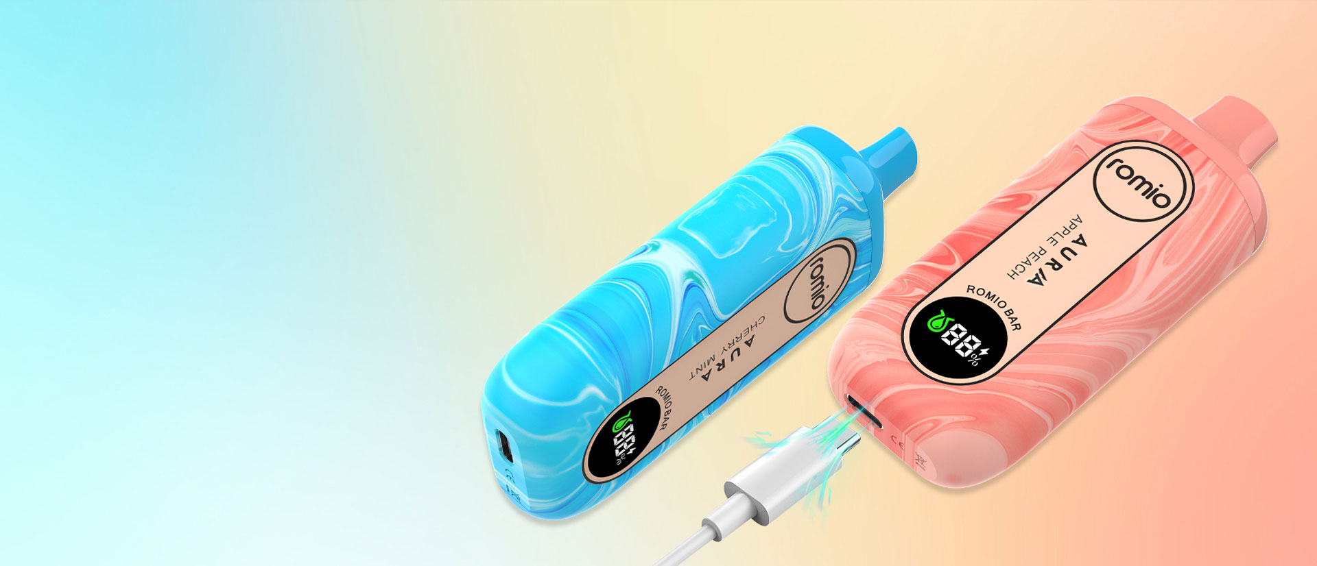 AURA-Romio Official | Premium Disposable Vapes & Smart Pod Systems